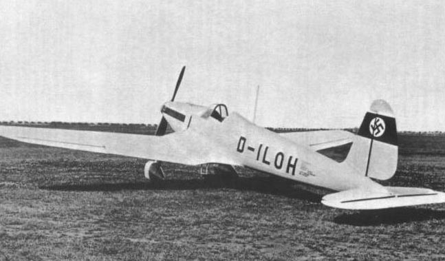 Arado Ar 80 prototype, with civil registration D-ILOH