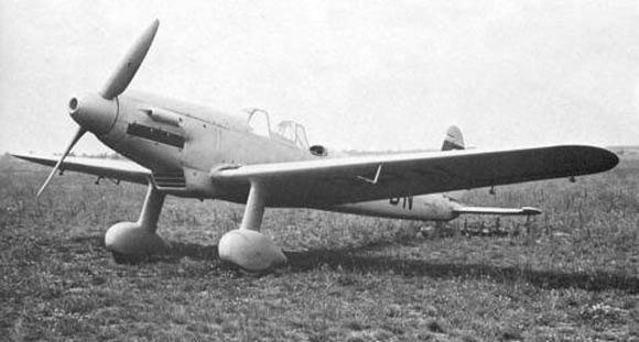 Arado Ar 80V3 prototype with the straight wing