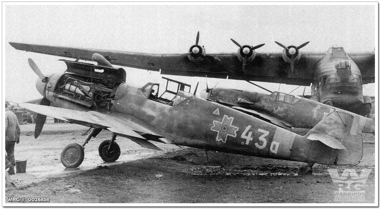 Romanian Bf 109 WRG#: 0026858