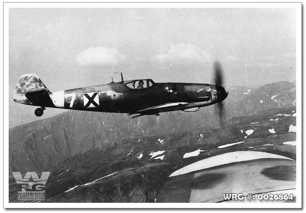 Bulgarian Air Force Bf 109 WRG#: 0026844