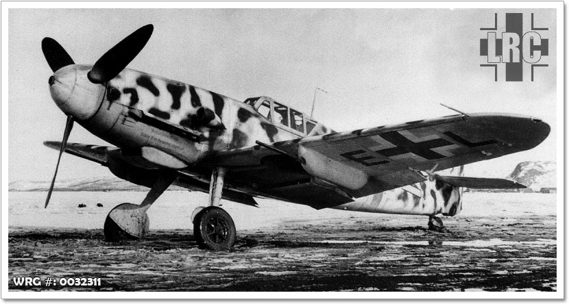 Messerschmitt Bf 109G-1 with  20 mm MG 151/20 cannon in underwing gondolas.