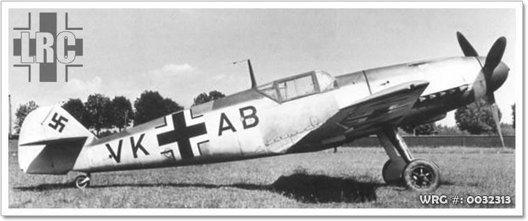 Bf 109 V24, Coded VK+AB, WkNr 5604