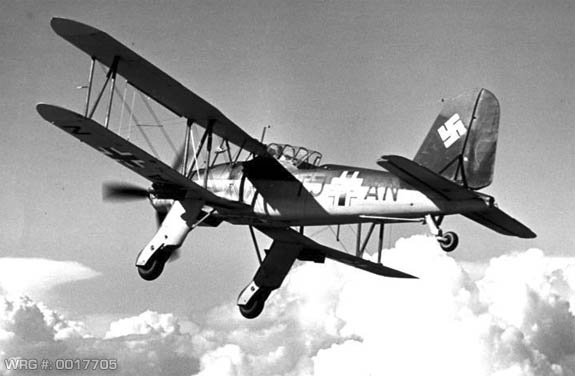 Fieseler Fi 167 A-0 (TJ+AN), 1938.