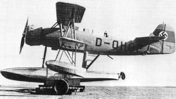 Focke Wulf Fw 62V-3. Civil registered as D-OHGF