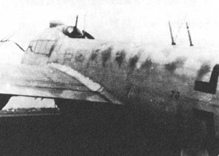 Schräge Musik mounted in Ju 88G