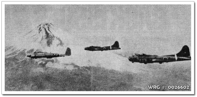 B-17 Flying Fortress captured by Japanese