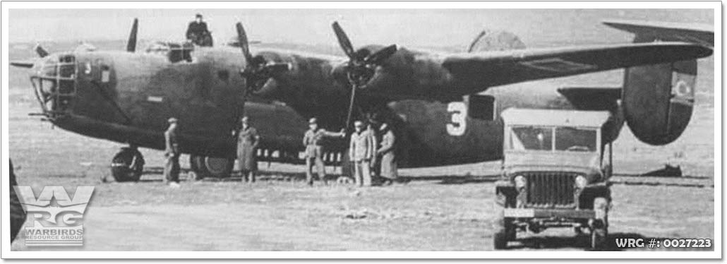 Turkish Air Force B-24 Liberator WRG#: 0027223