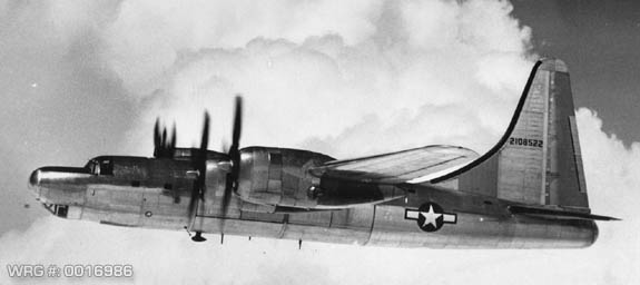 Consolidated B-32 WRG# 0016986.