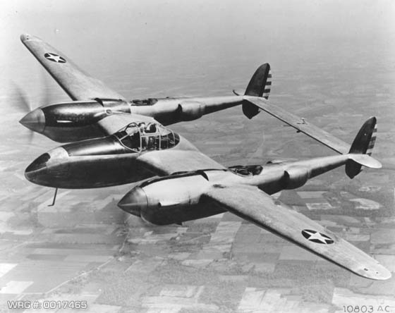 Lockheed P-38 Lightning WRG# 0017465