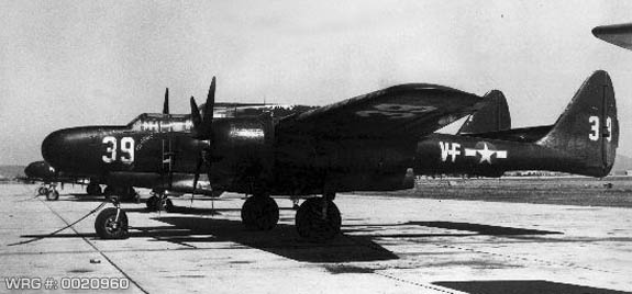 USMC Northrop F2T-1N Black Widow. WRG# 0020960