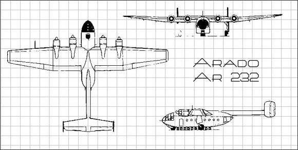 Arado Ar 232B Arado Ar 232
