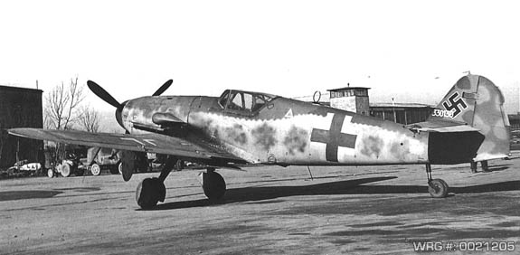 Messerschmitt Bf 109K-4.