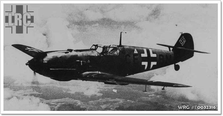 Messerschmitt Bf 109E-2 (V20), coded CE+BM, WkNr 1953 Messerschmitt Bf 109E-2 (V20), coded CE+BM, WkNr 1953