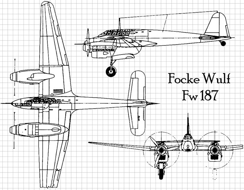 Focke Wulf Fw 187
