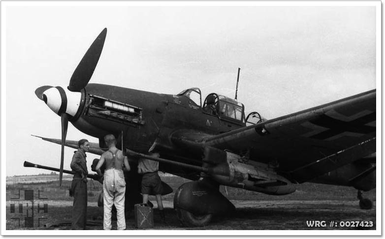 37mm Flak 18 mounted on a Junkers Ju 87G Stuka WRG#: 0027423