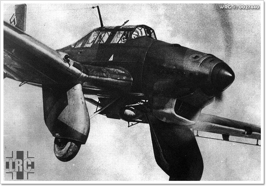 Junkers Ju 87A Stuka WRG#: 0027440