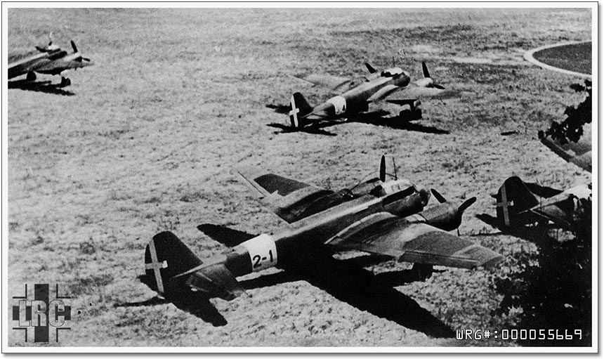 Regia Aeronautica Junkers Ju 88A/2-1 of 2 Squadriglia, Italy 1943.
