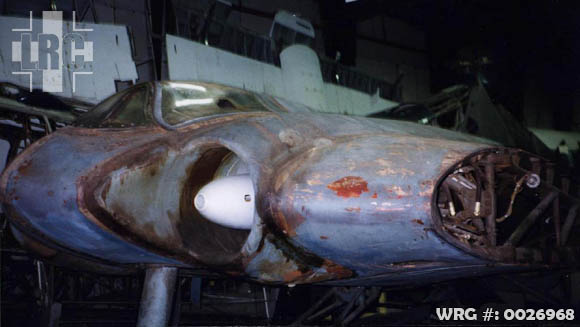 Horton Ho 229 V3 stored at the NASM Paul Garber facilty.