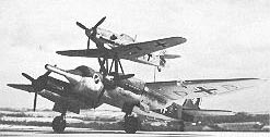 Mistel 1, rebuilt Ju 88A-4 and Bf 109F.