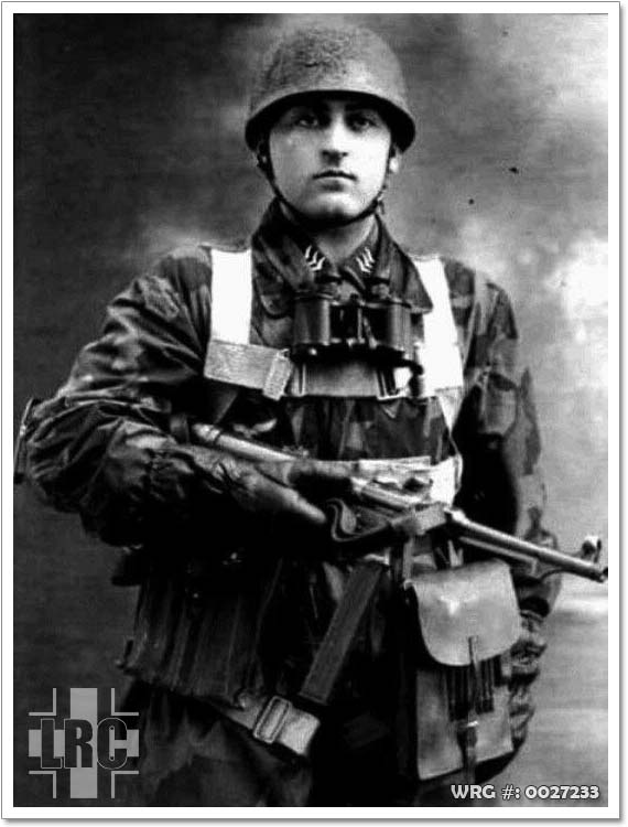 Unknown Fallschirmjäger soldier. Unknown Fallschirmjäger soldier.