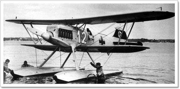 He 51B-2 Float plane, 1936