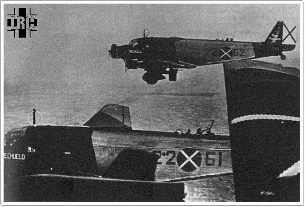 Condor Legion Junkers Ju 52s