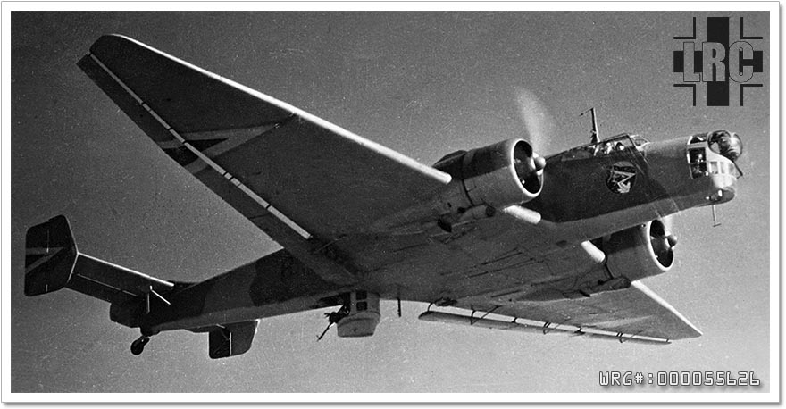 Junkers Ju 86 K-2 of the Royal Hungarian Air Force.