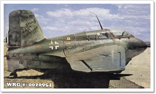 Me 163B-1a/WkNr.191907. Me 163B-1a/WkNr.191907.