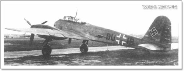 Messerschmitt Me 210 WRG# 0017714