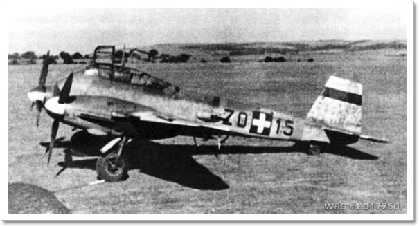 Messerschmitt Me 210 WRG# 0017750 Messerschmitt Me 210 WRG# 0017750
