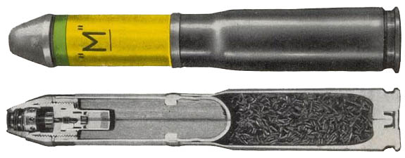 20mm M-Geschoss shell.