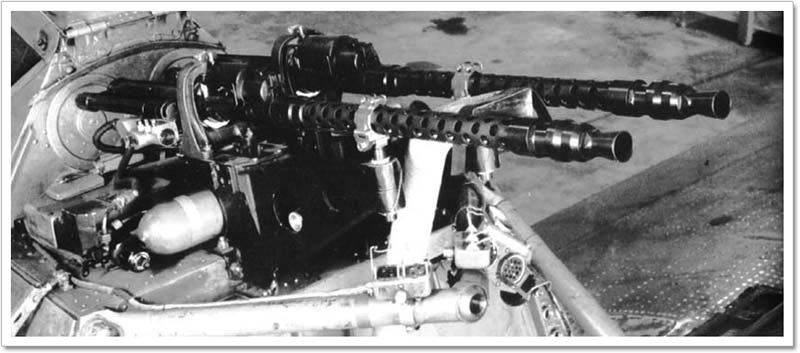 Two MG 17's mounted in the nose of a Fw 190A6