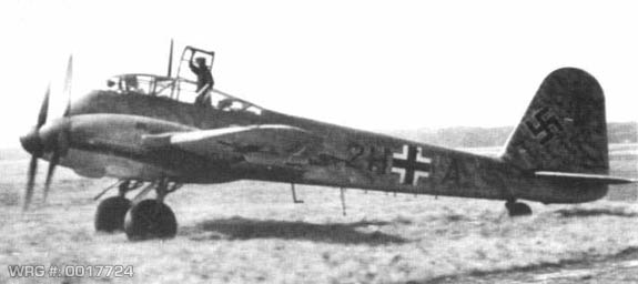 Messerschmitt Me 210 WRG# 0017724