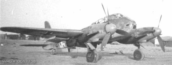 Messerschmitt Me 210 WRG# 0017738