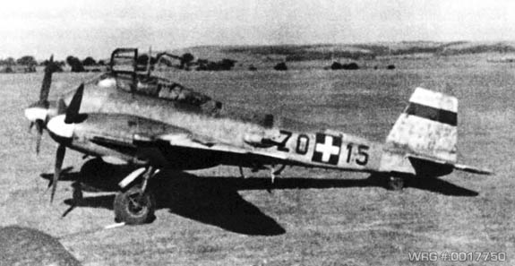 Messerschmitt Me 210 WRG# 0017750