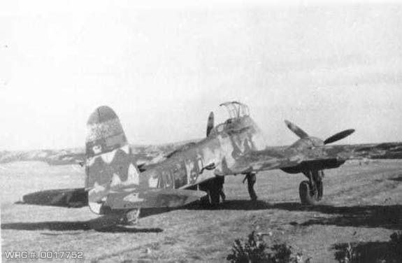 Messerschmitt Me 210 WRG# 0017752