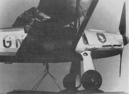 Prototype closeup (Fw 56-DFS 230 glider).
