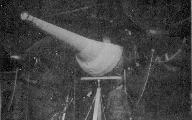 View of Mistel 1 bomb nose.
