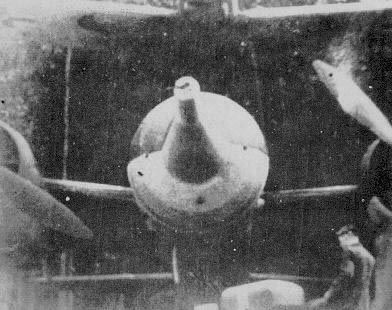 Another View of Mistel 1 bomb nose.