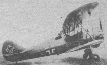 PWS-26 used as training plane by Luftwaffe.