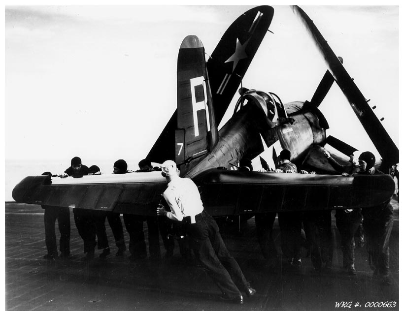 CHANCE-VOUGHT CORSAIR WRG#: 0000663.