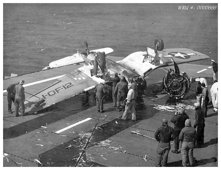 CHANCE-VOUGHT CORSAIR WRG#: 0000666.