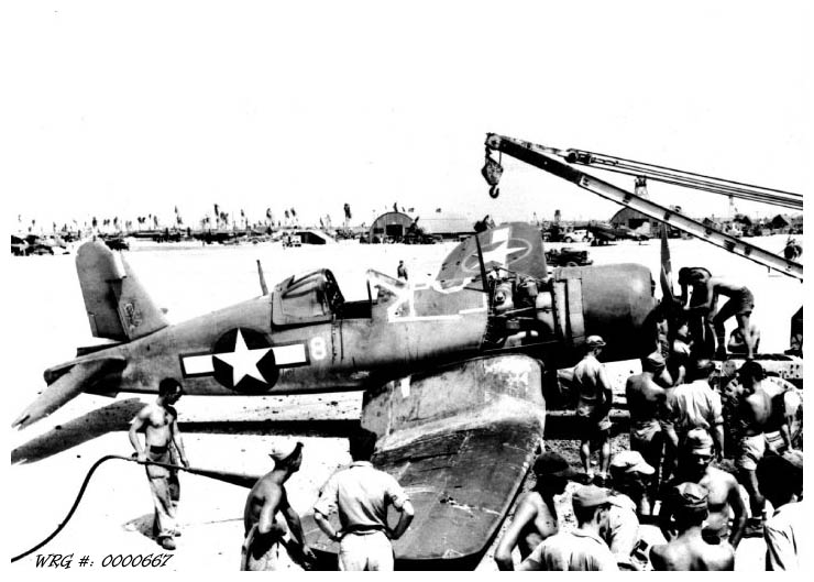 CHANCE-VOUGHT CORSAIR WRG#: 0000667.