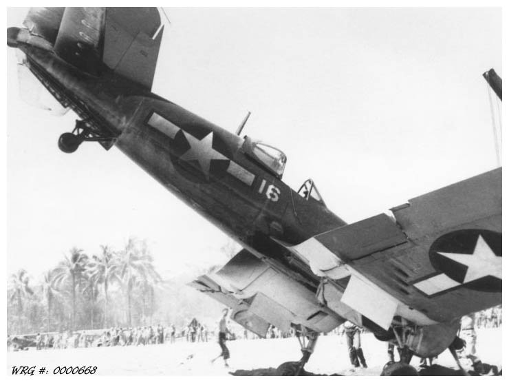 CHANCE-VOUGHT CORSAIR WRG#: 0000668.