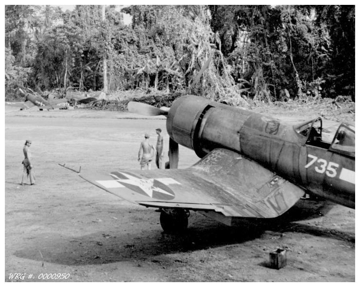 CHANCE-VOUGHT CORSAIR WRG#: 0000950.