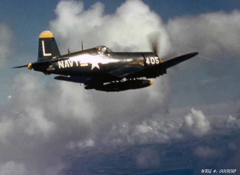 CHANCE-VOUGHT CORSAIR WRG#: 0001018.