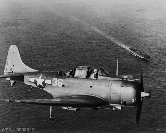 Douglas SBD Dauntless WRG# 0000642