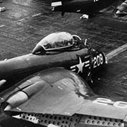 VMF 214 Banshee on USS Bennington CVA 20