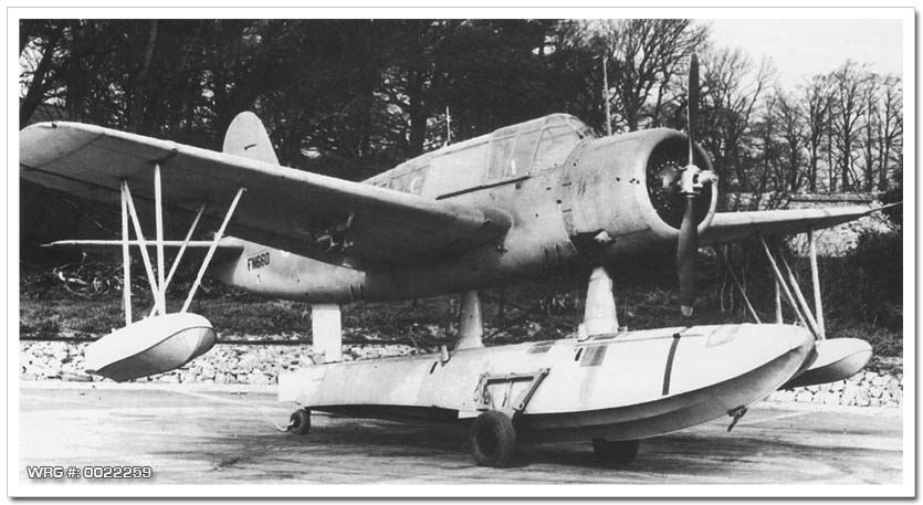 VOUGHT OS2U KINGFISHER WRG#: 0022259