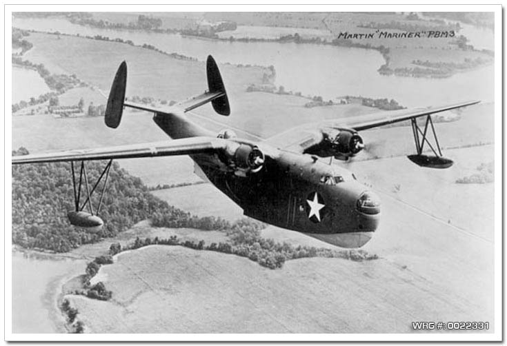 Martin PBM Mariner WRG #: 0022331